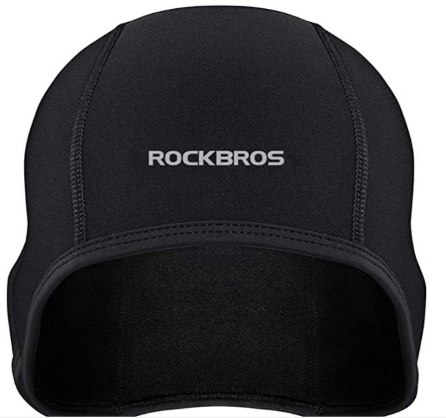 ROCKBROS LF041BK Funkcjonalna czapka rowerowa pod kask polar 3 sztuki