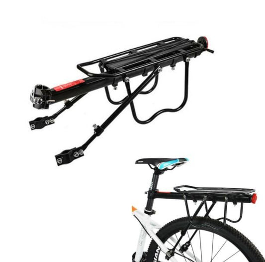 ROCKBROS Bagaznik rowerowy MTB z odblaskiem pólszybkozamykanym Maks 50 kg aluminium