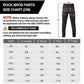 ROCKBROS YPK009-1 Dlugie spodnie rowerowe odziez wodoodporna S-4XL