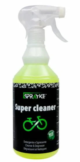 SPRAYKE Super cleaner srodek do odtluszczania i czyszczenia rowerów z wyzwalaczem