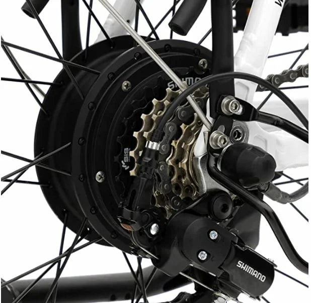 VecoCraft E-bike skladany E-Pax 20 cali silnik 250W przerzutki Shimano 7 biegów