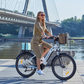 JOBOBIKE Linda rower elektryczn e-bike Shimano 9-biegow 11-34T 16.5 cala
